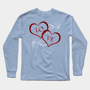 Love Hearts Long Sleeve T-Shirt